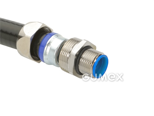 Konektor NORTIGHT C 196 P, pre ochranné hadice 5/16"/vonk. záv. PG9, mosadz, -45°C/+105°C, IP67